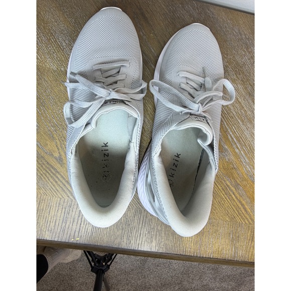 Kizik Athens hands-free sneakers Men's Size 10/11.5 W Athletic Shoes slate gray - Picture 4 of 9